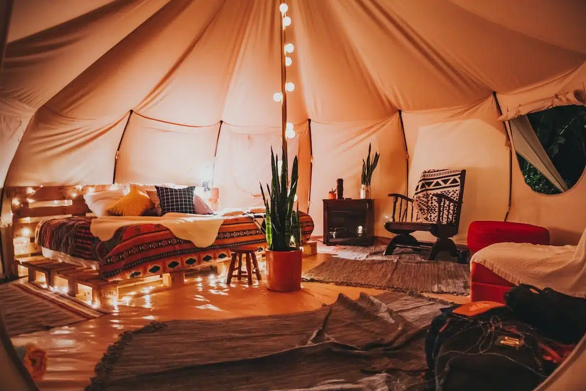 glamping luxe