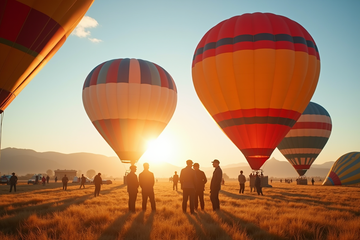 montgolfière vent