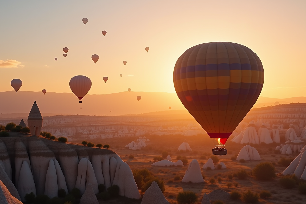 montgolfière cappadoce