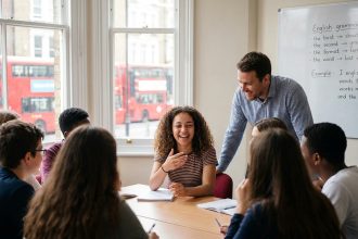 étudiants en séjour linguistique